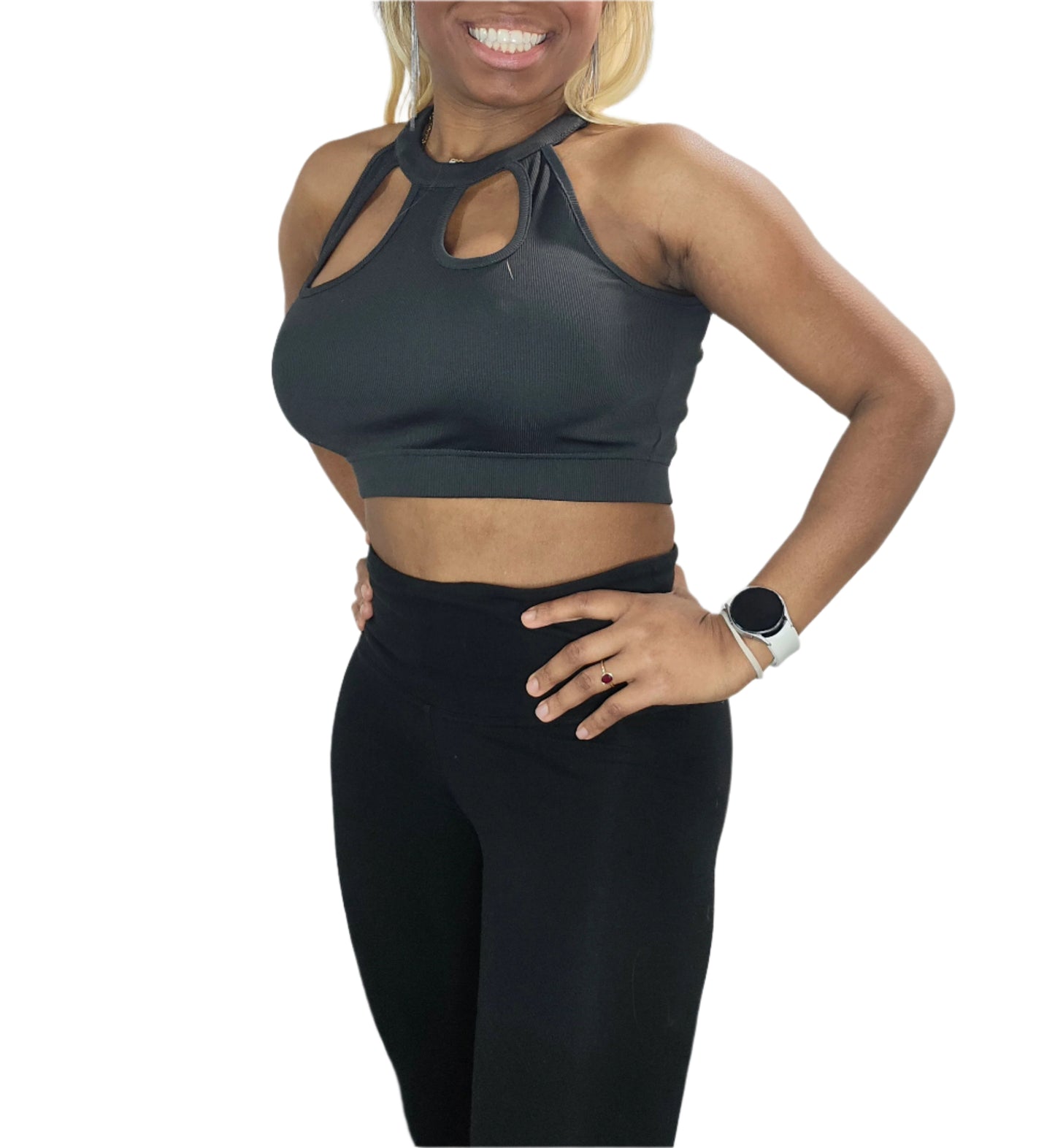 KRE PRIME Women Sophisticated Ribbed Corp Tops