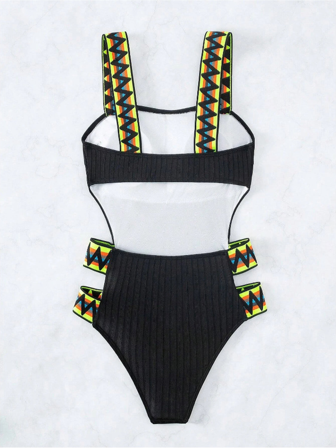 KRE Prime Women Cutout Wide Strap One-Piece Swimwear - KRE Prime