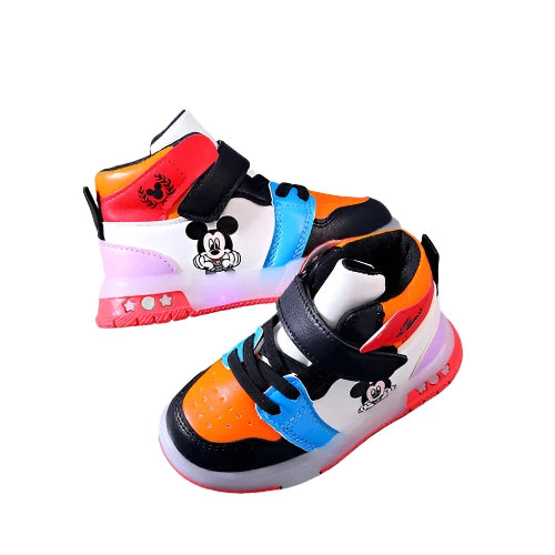 KRE Prime Children's Sneakers Boys and Girls Led Light Sport Shoes