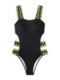 KRE Prime Women Cutout Wide Strap One-Piece Swimwear - KRE Prime