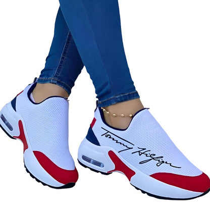 Casual Breathable Wedges Ladies Walking Sneakers Flat Women Shoes - KRE Prime Deals