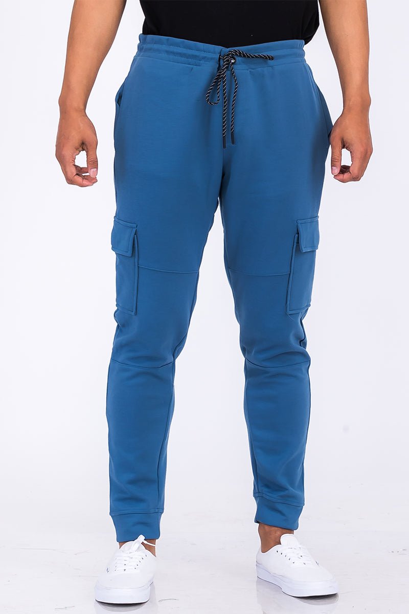 Cotton Blend Cargo Joggers - KRE Prime Deals