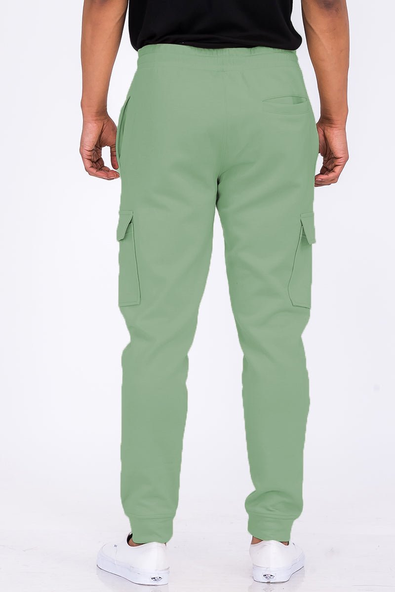 Cotton Blend Cargo Joggers - KRE Prime Deals