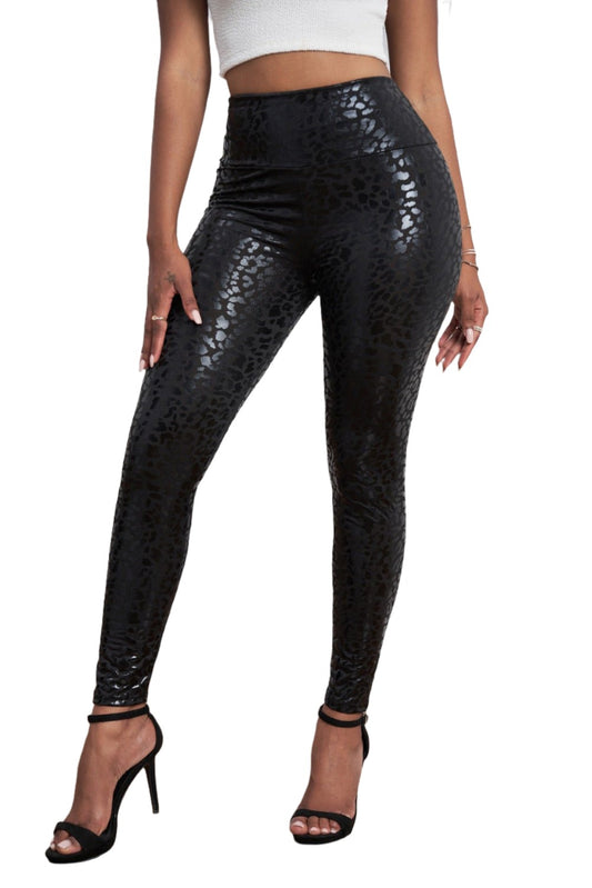 High Waist Slim Fit Long Pants - KRE Prime Deals