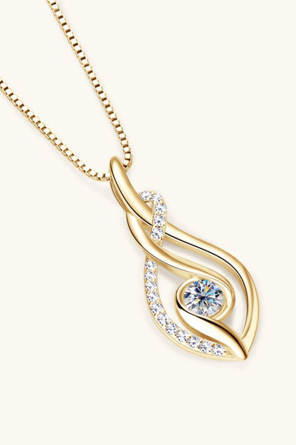 Moissanite 925 Sterling Silver Necklace - KRE Prime Deals