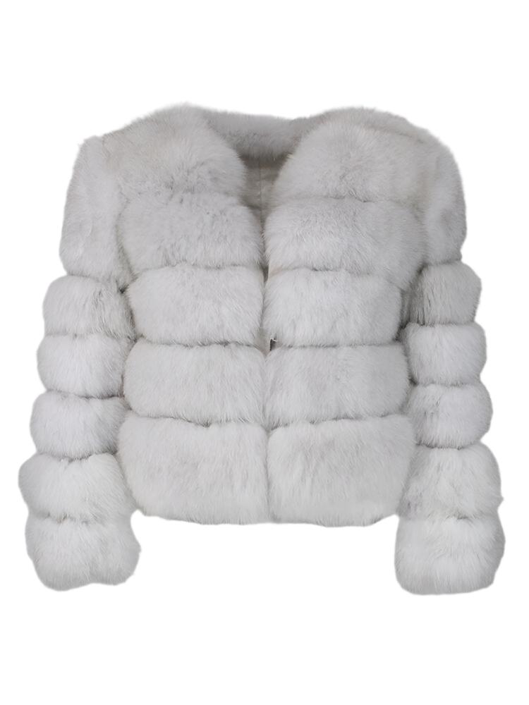 Oftbuy 2023 Real Fox Fur Coat Winter Jacket Women Natural Fox Fur - KRE Prime Deals