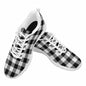 Uniquely You Sneakers for Men, Buffalo Plaid Black and White - S554633 - KRE Prime Deals